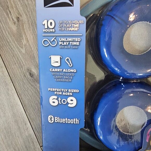 Altec Lansing Kid Safe Hero Blue 2-in-1 Wired & Wireless Over The Ear He… - Picture 10 of 11